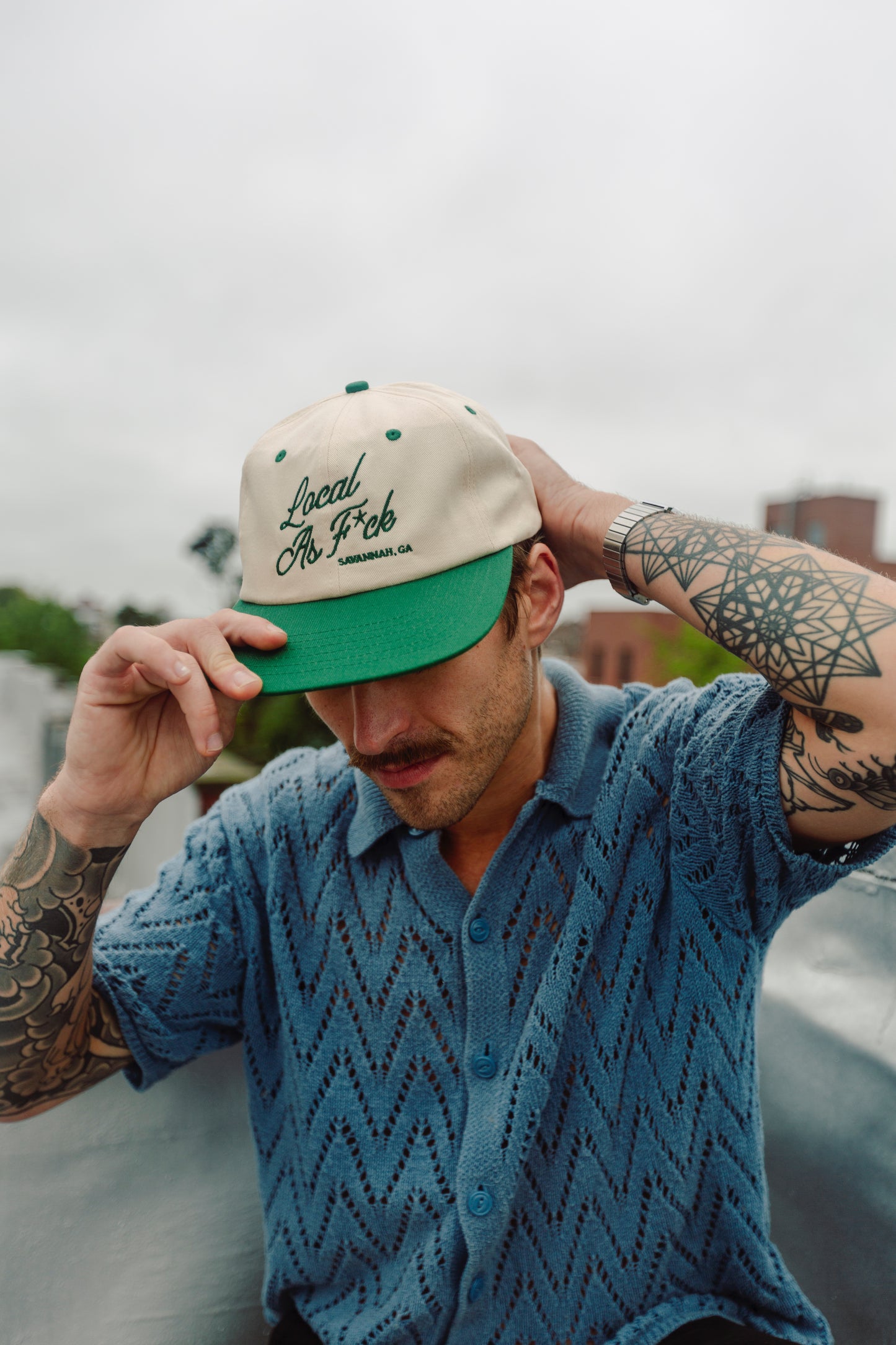 Local As F*ck Savannah, GA - Hat - OG Green